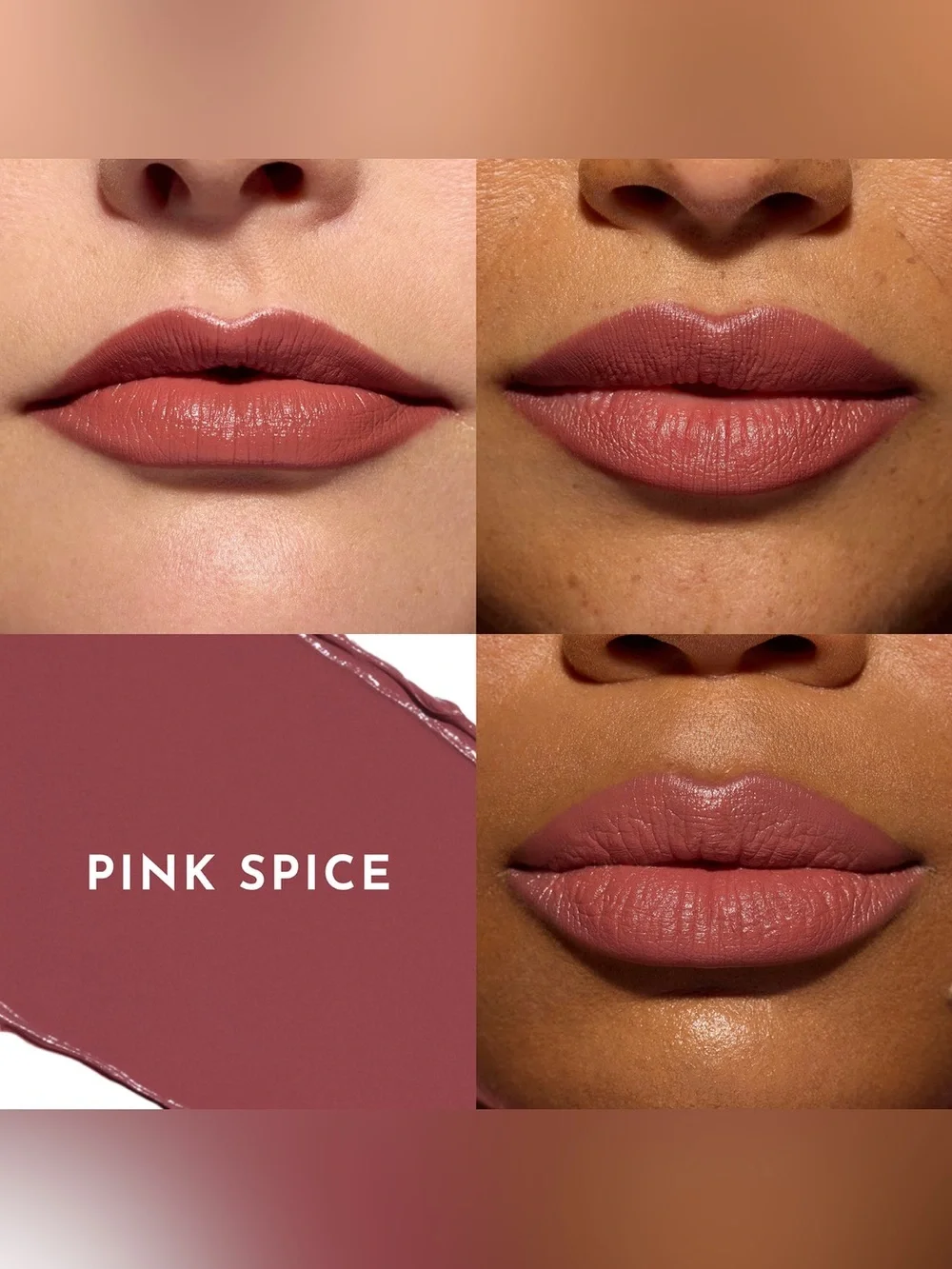 LAWLESS Forget The Filler Lip-Plumping Satin Lipstick PINK SPICE ~ New in Box
